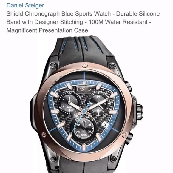 Daniel Steiger Chronograph Sports Watch - Picture 2 of 3
